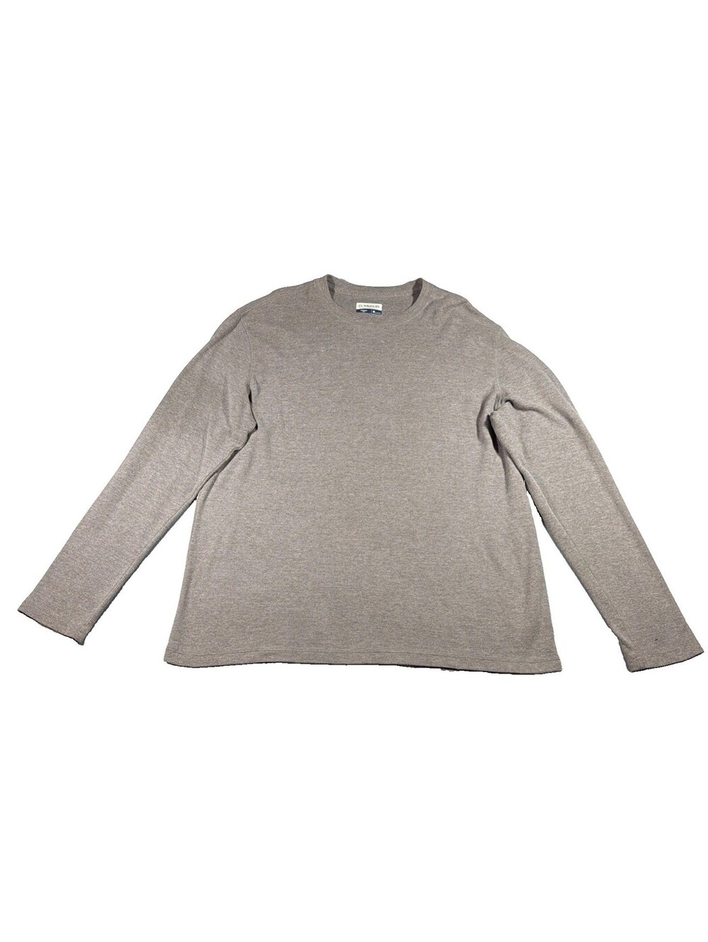 Magellan Outdoors Men's Loose Fit Waffle Thermal Long Sleeve Shirt Gray 0135